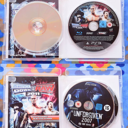 WWE SmackDown vs. Raw 2011 Lord of Darkness Edition PS3 like new