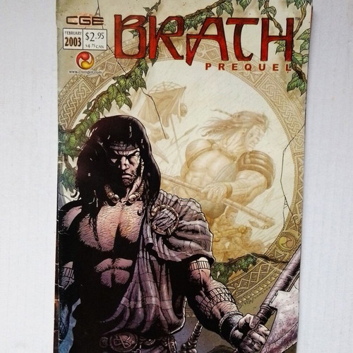 Brath Comic Vol. 1 Prequel Issue first printing 2003 like new