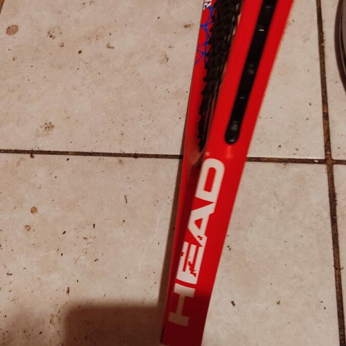 Head Radical 26 tennis racket, red and blue
