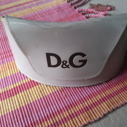Dolce & Gabbana purple mask women's sunglasses like new with case