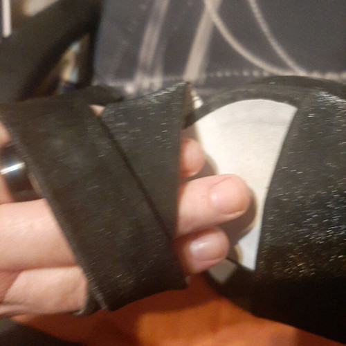 Insieme black sandals like new, high heels, size 39