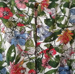 Floral blouse like new, size M