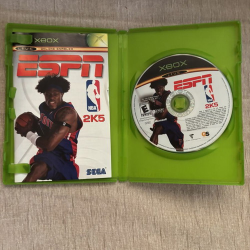 ESPN 2K5 Xbox Original NTSC game, American version