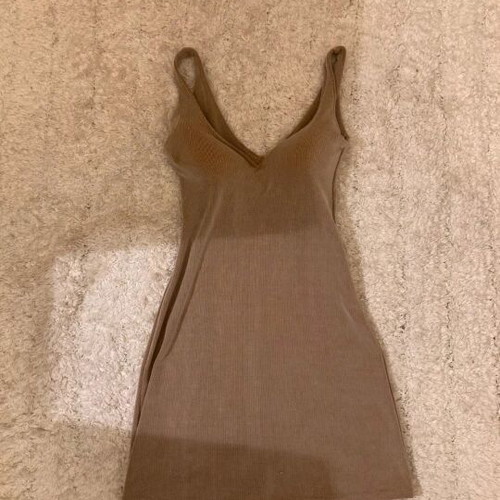 Vintage dress short beige like new, size S