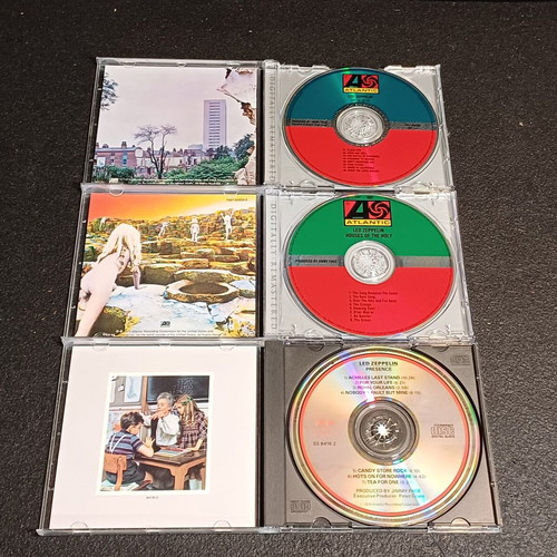 Led Zeppelin Complete Discography 12 CD, 1 Book, 3 DVD used