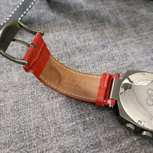 Links of London Brompton watch like new with leather strap