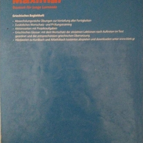 Maximal A2 Begleitheft German learning book like new