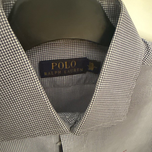 Ralph Lauren dress shirt, size 15, blue and white