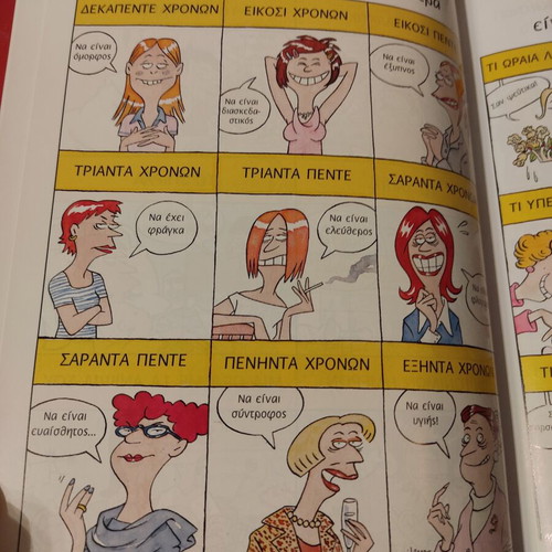 Women Trelamenes comic book used, Greek language