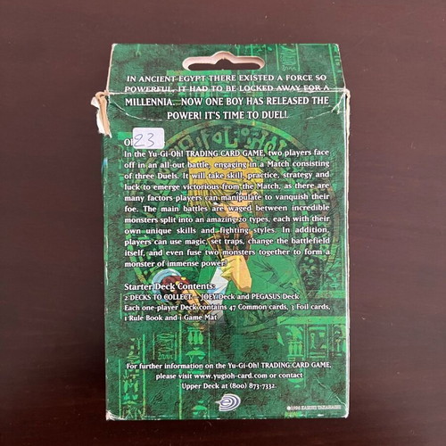 Yugioh Starter Deck Joey used