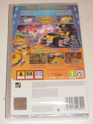 Παιχνίδι Crash Tag Team Racing για PSP καινούργιο, σφραγισμένο