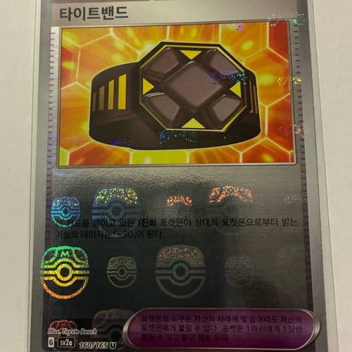 Pokémon TCG Rigid Band Masterball new