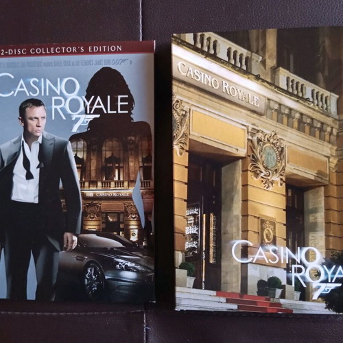 Casino Royale Collector Edition 2DVD like new with Greek subtitles