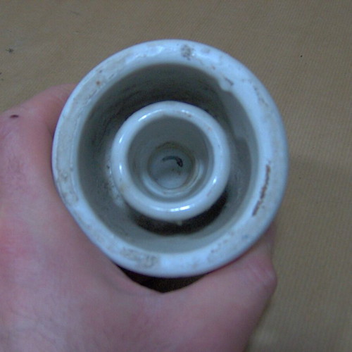 Porcelain Insulator OTE used, 80s