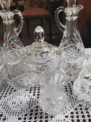 Anchor Hocking American breakfast set 7 pieces like new