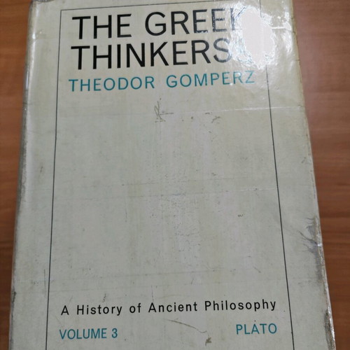 The Greek Thinkers τετρατομο έργο μεταχειρισμένο στα αγγλικά