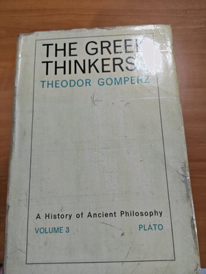 The Greek Thinkers τετρατομο έργο μεταχειρισμένο στα αγγλικά