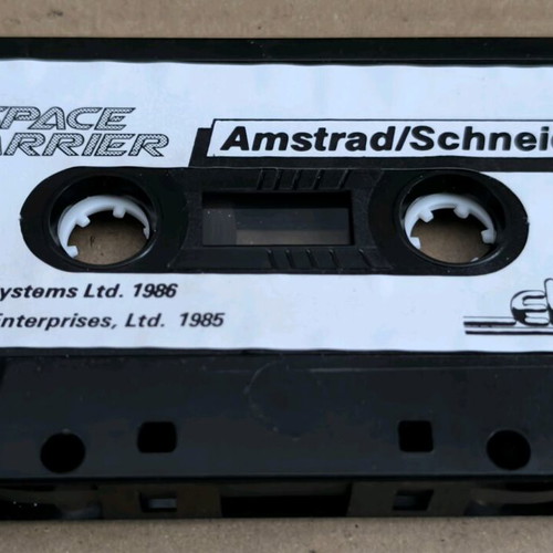 Space Harrier (Elite) Amstrad cassette like new