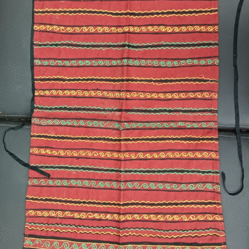 Collectible traditional costume apron used No 13