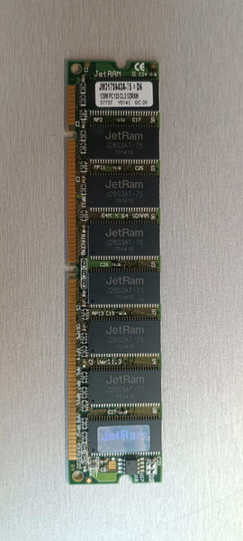 JET RAM JM317S643A-75-D6 128MB