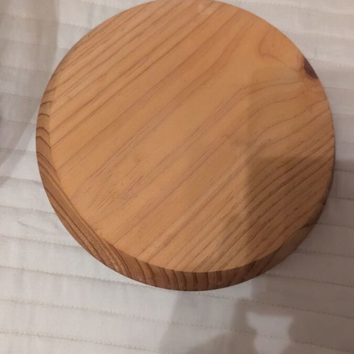 Large glass jar with lid like new