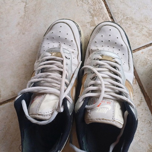 Nike Air Force 1 used athletic shoes size 38.5