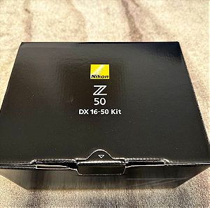 Nikon Z 50 Mirrorless Camera Crop Frame Kit (Z DX 16-50mm F3.5-6.3 VR)