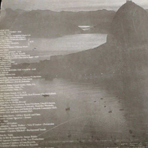 Gary Criss Rio De Janeiro LP album used, electronic
