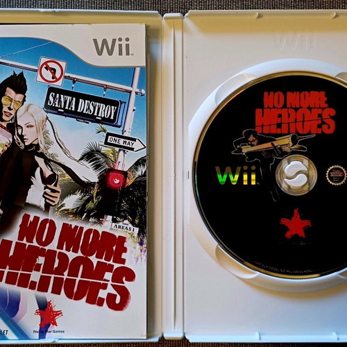 No More Heroes Wii used, complete and in excellent condition