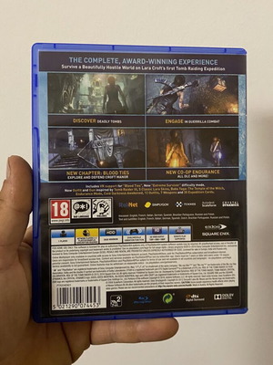 Rise of the Tomb Raider PS4 game