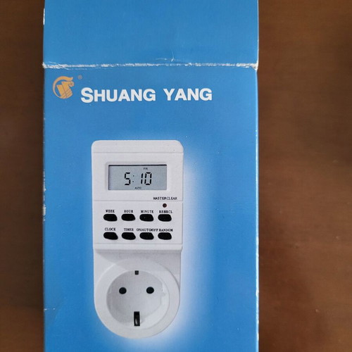 Digital Shuko socket timer Shuangyang new