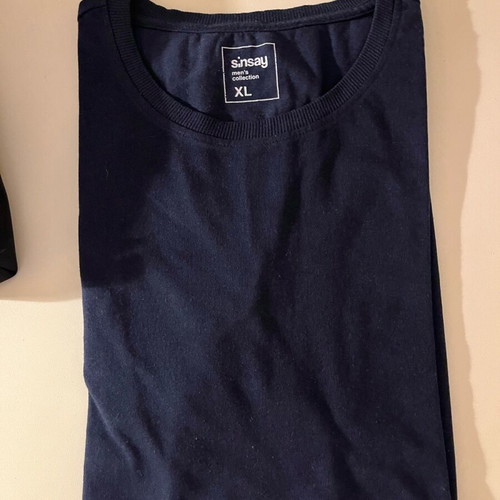 Navy Blue T Shirt XL New