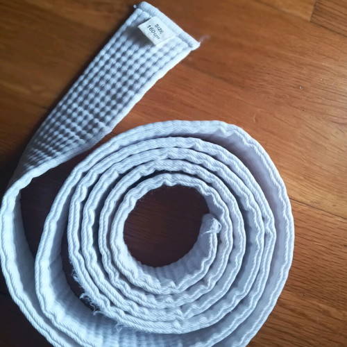 Taek Won Do martial arts belts like new, set of 2 pieces