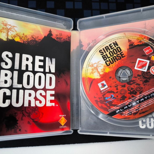Siren Blood Curse PS3 game minty condition