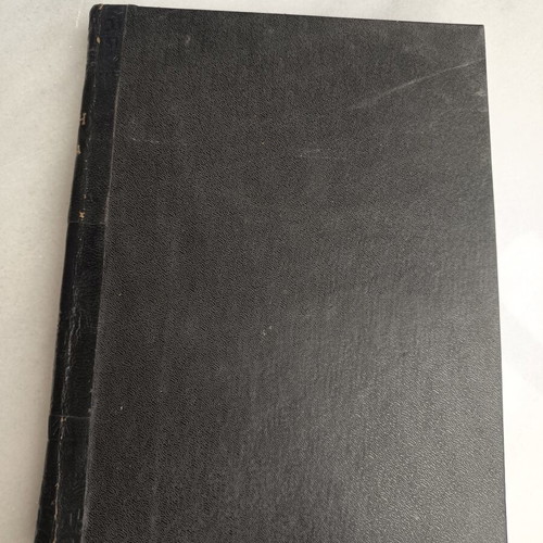 Physics and Chemistry vintage leatherbound book used