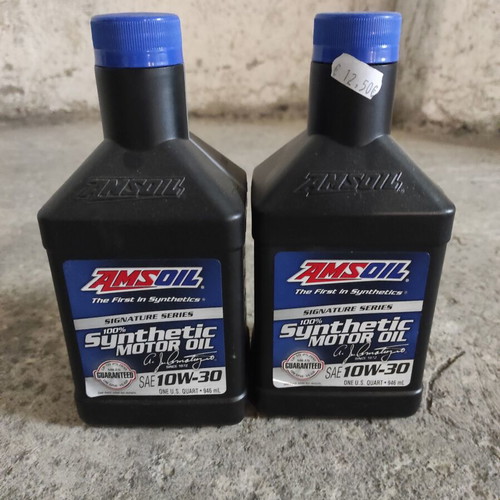 Amsoil 10w-30 synthetic motor oil 2L new