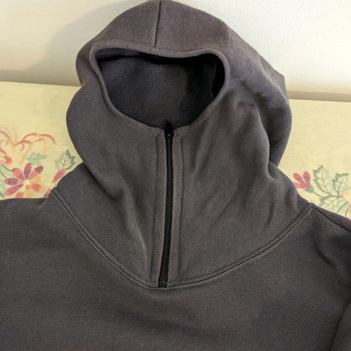 Ultras Mentalita men's hoodie used, brown, size large