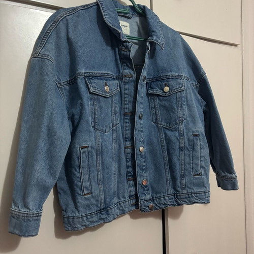 Only denim jacket size S like new, blue
