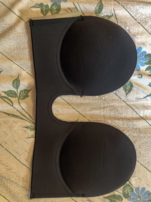 Adhesive bra new, size D-E