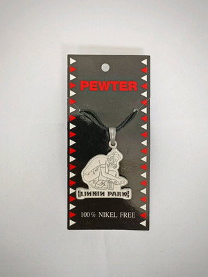 Linkin Park (Meteora) necklace pendant new, vintage pewter