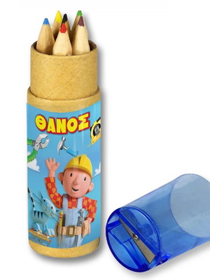 Bob the Builder Colored Pencils 10pcs new with name