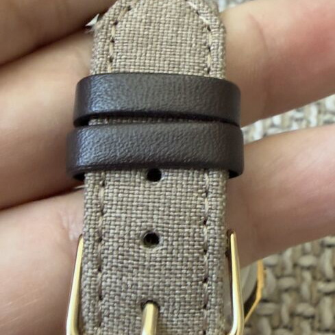 Casio Vintage A700WEGL-5AEF watch with fabric strap