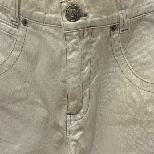 North Sails Men's Pants 100% Cotton New, Size 48, White Beige