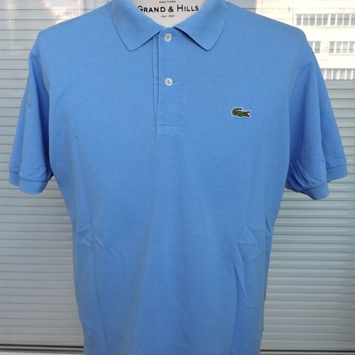 Lacoste Devanlay men's blue polo shirt F5191, 100% cotton