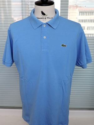 Lacoste Devanlay men's blue polo shirt F5191, 100% cotton