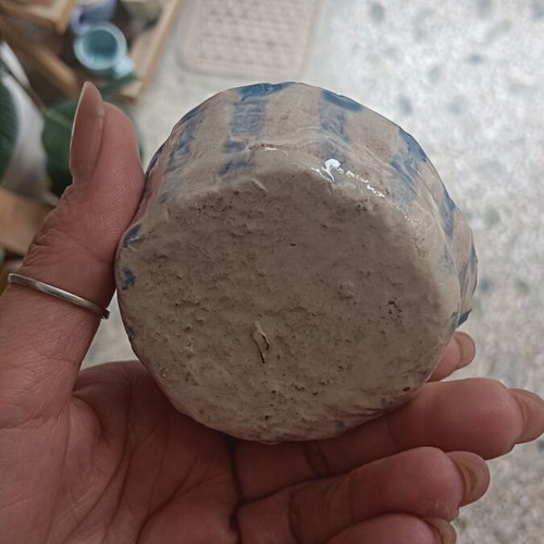 Eye ceramic decoration handmade used
