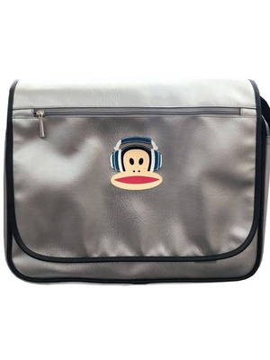 Γυναικεία τσάντα ταχυδρόμου Paul Frank ασημί σαν καινούργιο