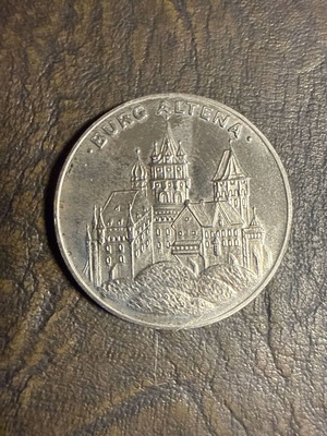 Burg Altena Commemorative Metal Medal new condition