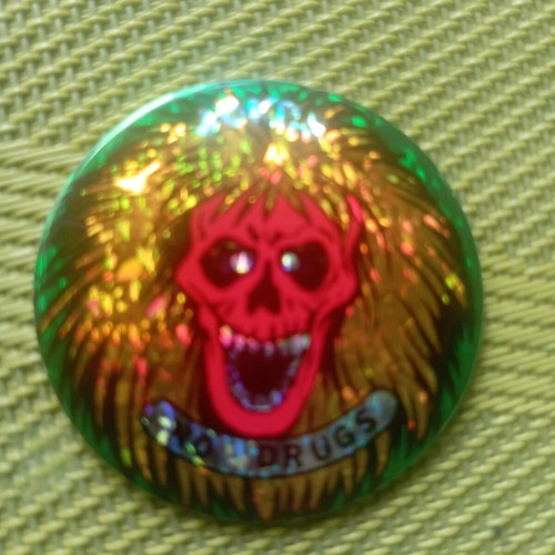 Collectible retro milk caps game from the 1990s