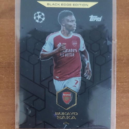 Topps Match Attax Champions League 2025-2026 Bukayo Saka Black Edge Edition card like new